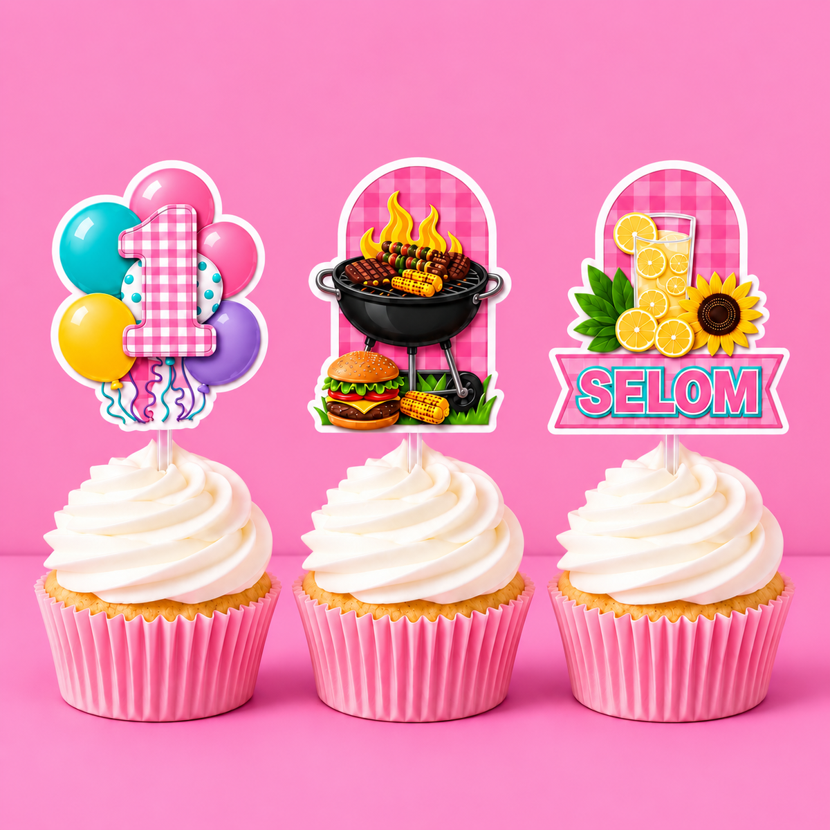 Custom Cupcake Toppers