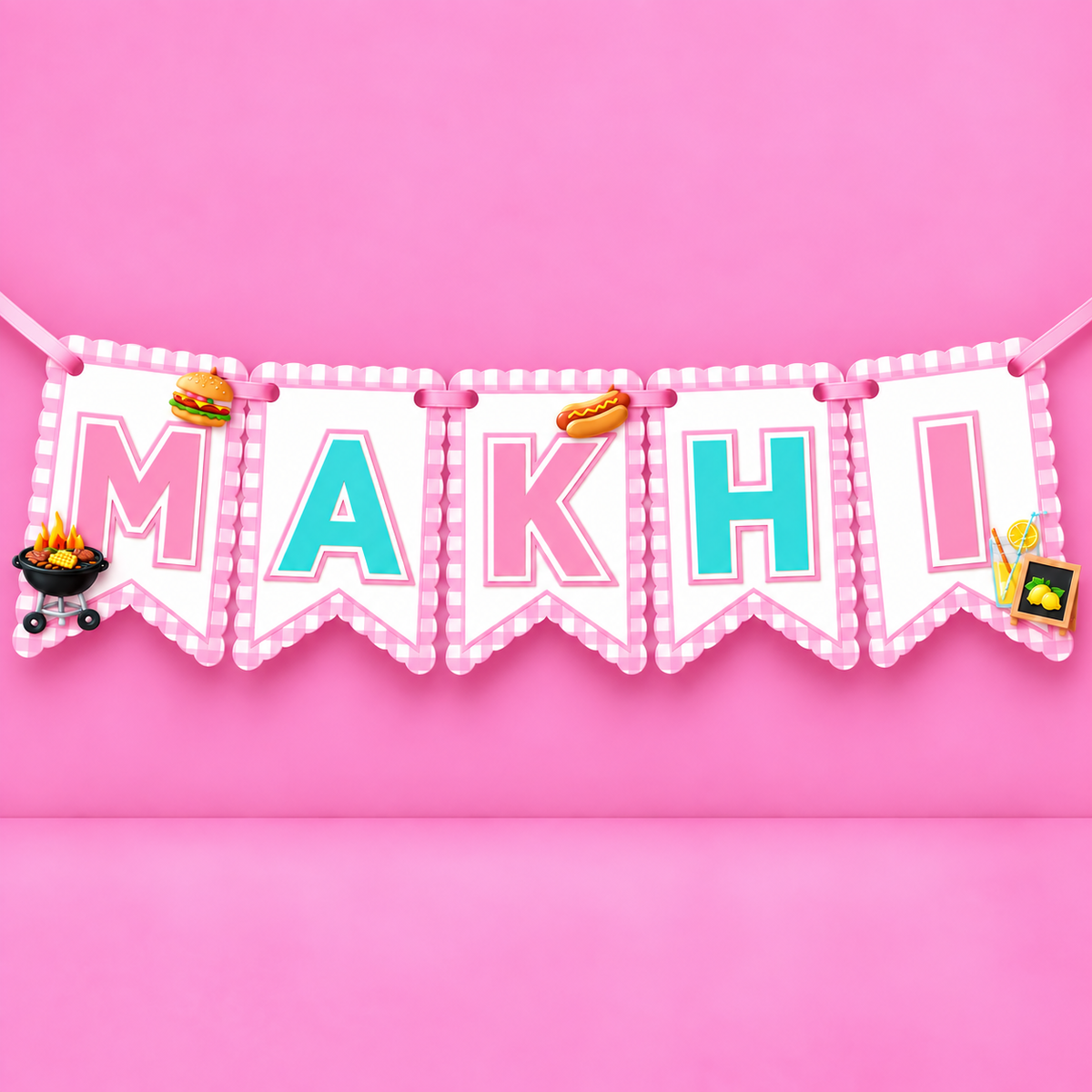 Custom Party Name Banner
