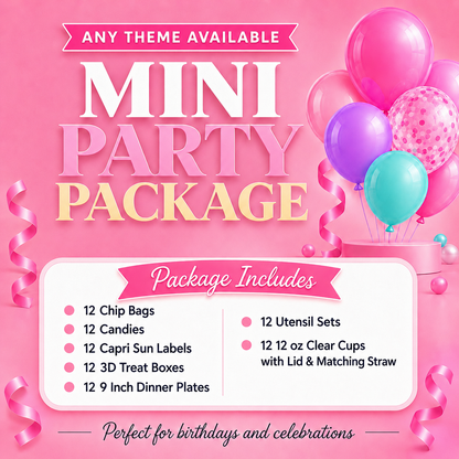 Custom Mini Party Package