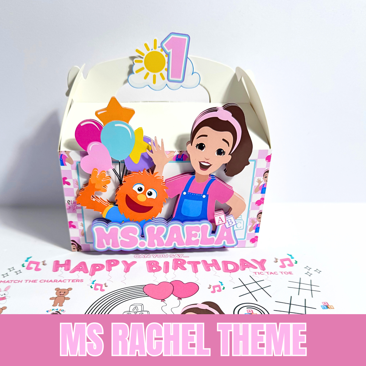 Ms Rachel Party Package